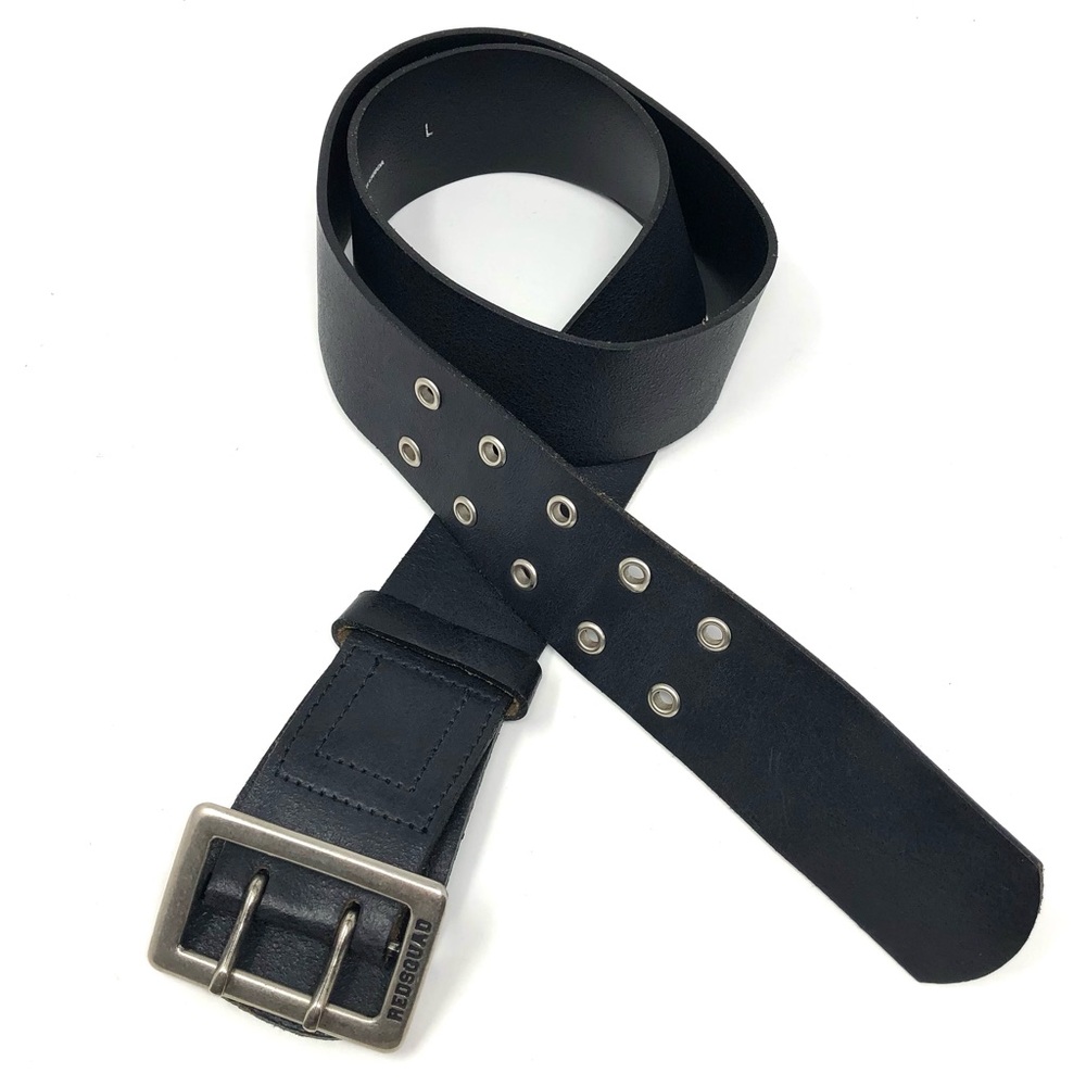 Le Chateau Redsquad Y2K genuine leather belt - Made in Canada